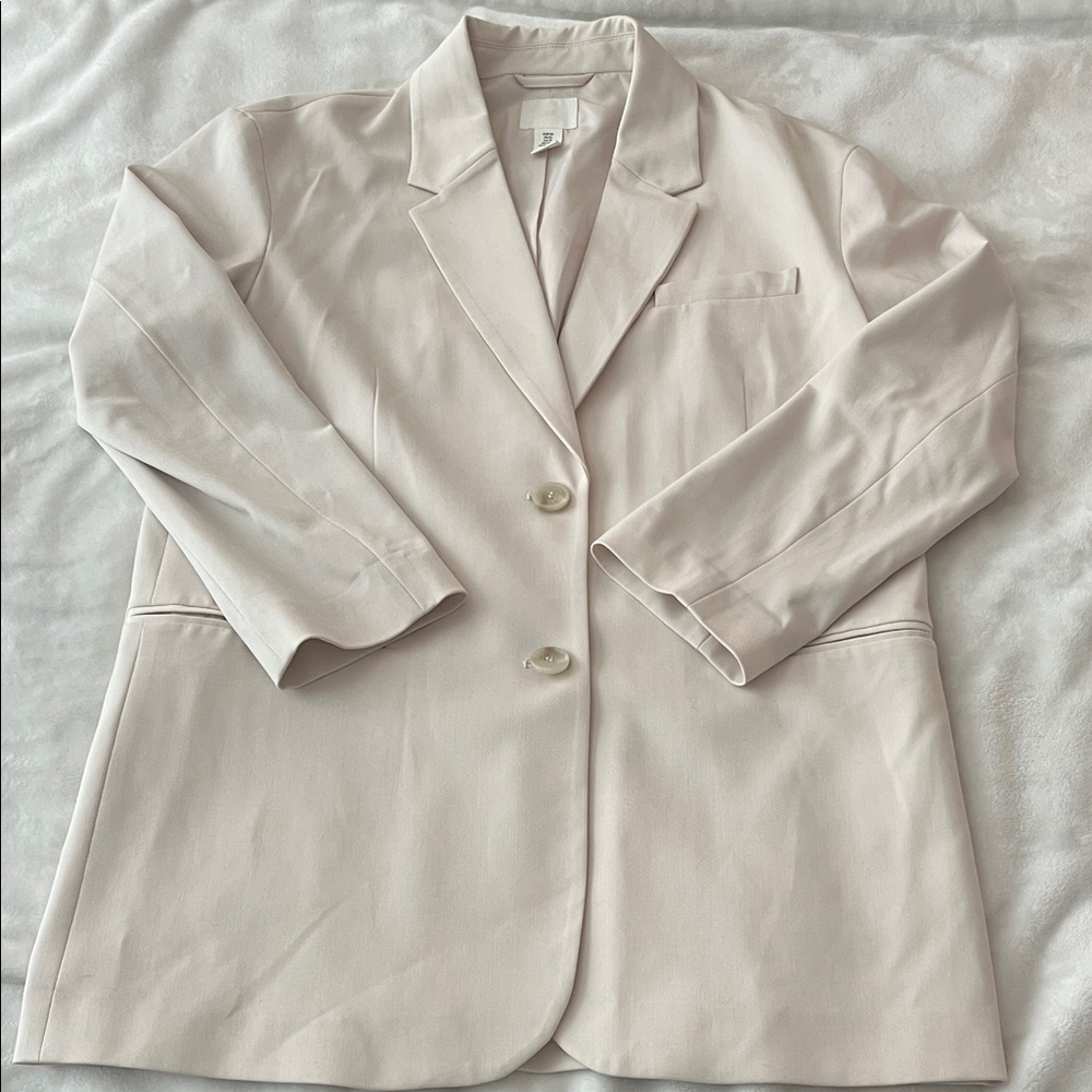 H&M Light Beige Blazer
